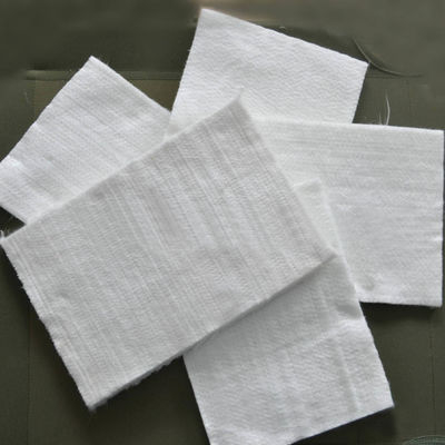 quality  White color 15mm thickness fiberglass needle mat used for insulation or filter factory