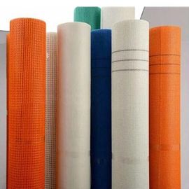 Orange Alkali Resistant EIFS Fiberglass Mesh 4x4mm