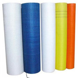 High strength and fire - resistant fiberglass net used for construction material