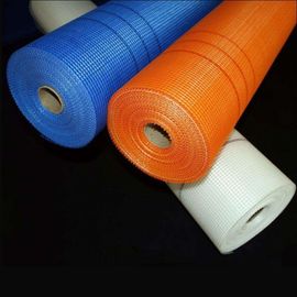 Different colors alkali - proof and fire - proof fiberglass net used for construction material