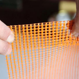 Different colors fire - proof fiberglass mesh used for construction material