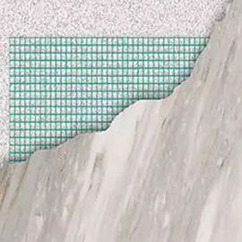 Different colors sticky and soft fiberglass mesh used for construction material on the wall