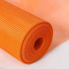 Corlorful sticky and soft fiberglass net used for construction material on the EPS