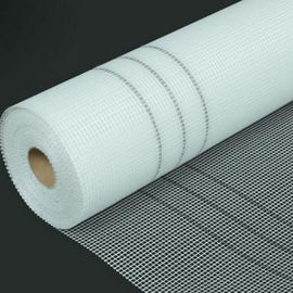 Corlorful sticky and soft fiberglass net used for construction material on the EPS