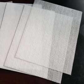 White color wall covering high strength fire – resistant fiberglass non-woven mat