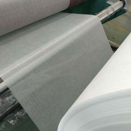 White color and high strength fiberglass tissue for carpet tiles