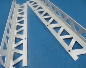 White color PVC angle bead with high quality fiberglass mesh used for wall corner