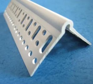 White color Plastic Corner profile with good quality fiberglass mesh used for wall corner