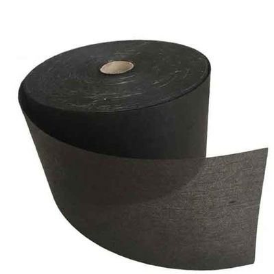 60g black color non woven Fiberglass tissue used For Acoustic Ceiling Panel